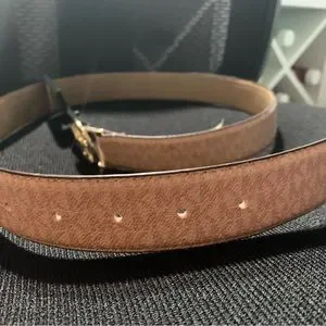 BRAND NEW MICHAEL KORS LOGO BELT 558641 SIZE MEDIUM COLOR PINK MICHAEL Michael Kors | Accessories | Brand New Michael Kors  main image 3